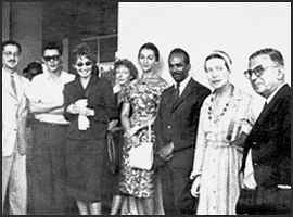 despedida de Sartre, La Habana, 1960