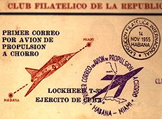 emisión del club filatélico de la República de Cuba (1955)