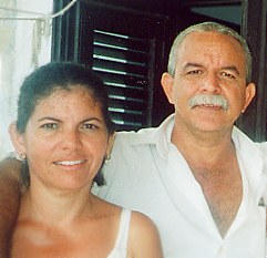 Alina Rodríguez e Hirám Cartaya