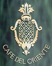 logo del Caf del Oriente (Plaza de San Francisco, La Habana)