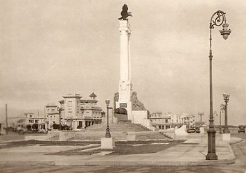 El Malecón. Monumento al Maine. (entre 1900 y 1910)