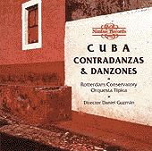 Cuba : Contradanzas y Danzones (cubierta del disco)