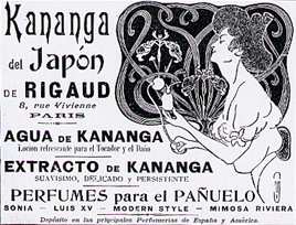 El Agua de Kananga del Japn de Rigaud