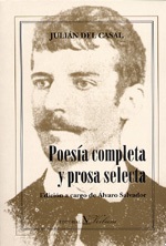 portada de Poesía Completa y Prosa selecta de Julián del Casal
