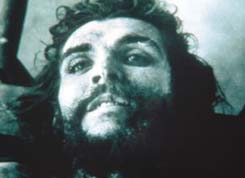 el cadáver del Che Guevara