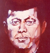 Hugo de Soto: John F. Kennedy, 1964 (oil on canvas)