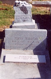 tumba de Juana Borrero