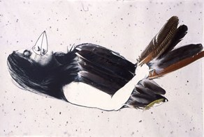 Sandra Ramos: La muerte del pájaro que habitaba mi alma, 2000