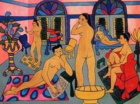 Cundo Bermdez: Desnudos al medioda (1945)