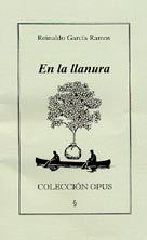 portada del poemario El la llanura, de Reinaldo Gonzalez