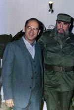 Miguel Barnet y Fidel Castro: vedettismo poltico