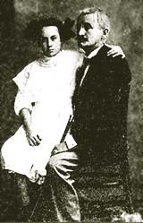 Lydia Cabrera con su padre