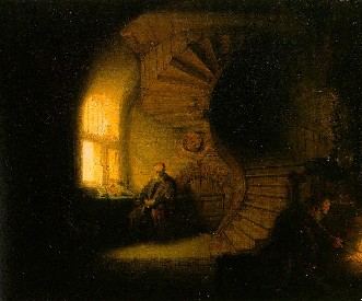 Rembrandt: El filsofo