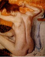 Mujer en el baño (Edgar Degas)